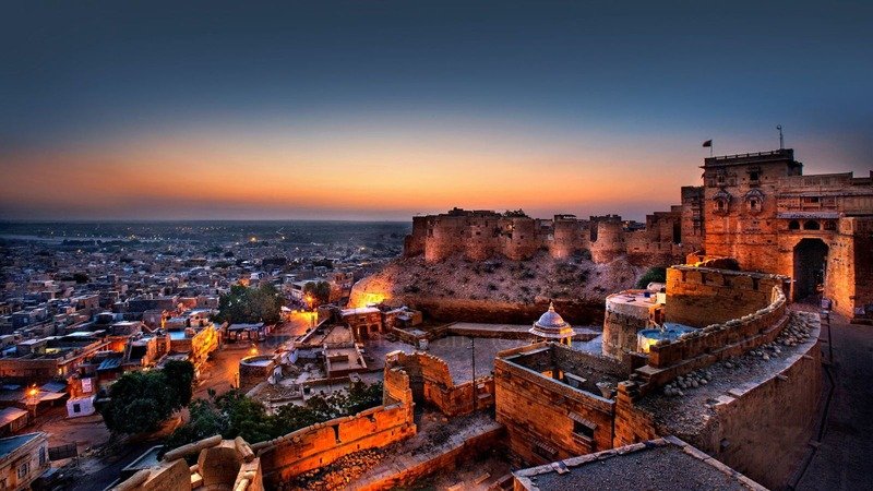 Jaipur to Jaisalmer taxi route